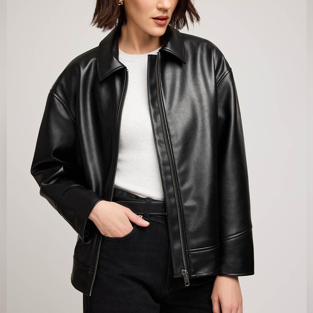 Audrey Faux Leather Jacket - Picture 5 of 6